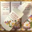 Argital Aromatisches Kamillen-Wasser für Gesicht und Körper, 125 ml