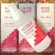 Argital Aromatisches Rosen-Wasser für Gesicht und Körper, 125 ml