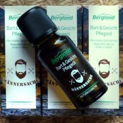 Bergland MÄNNERSACHE Bart & Gesicht Pflegeöl, 20 ml