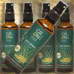 GRN Gentlemen's Deo Spray Hemp & Hop, 75 ml