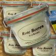 Kerzenfarm Hahn Mini-Rapswachskerze ROTE BEEREN