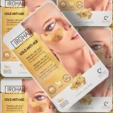 Iroha Gold Anti-Age Eye Pads mit Peptiden, 24K Gold + Hyaluron, 2 ST