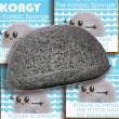 Kongy Konjak Schwamm BAMBUSKOHLE f�r fettige & unreine Haut, 1 ST