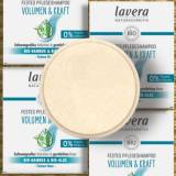 Lavera Festes Pflegeshampoo VOLUMEN + KRAFT Fettiger Ansatz, 50 g