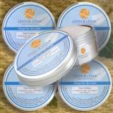 Lenn & Levia Feste Fußlotion mit Shea- + Kakaobutter, Salbei + Orange, 55 g