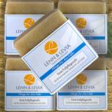 Lenn & Levia Feste Fußpflegeseife mit Bimssteinpulver, Teebaumöl, Salbei + Rosmarin, 100 g