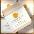 Levia Salzseife mit Pfefferminz- und Zedernholzöl, 100 g