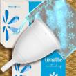 Lunette Menstruationskappe KLAR Clear, Größe 2