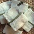 Mellis Leinen Mini-Peeling-Handschuh für die Sauna, 10 x 12 cm