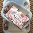 Nesti Dante Seife mit Seifenschale ROSE ROMANTICA, 250 g