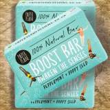 Paper Plane Seife BOOST BAR Minze + Mohn, 95 g
