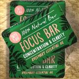 Paper Plane Seife FOCUS BAR Rosmarin, 95 g
