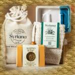 Syriana Geschenkset für Bildung, Seife5%, Seifenschale, Säckchen, 1ST
