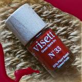 Visett Green Quick Dry Nr. 33 CARMINE Nagellack, 10 ml