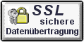 Dieser Shop nutzt die sichere Datenübertragung via SSL